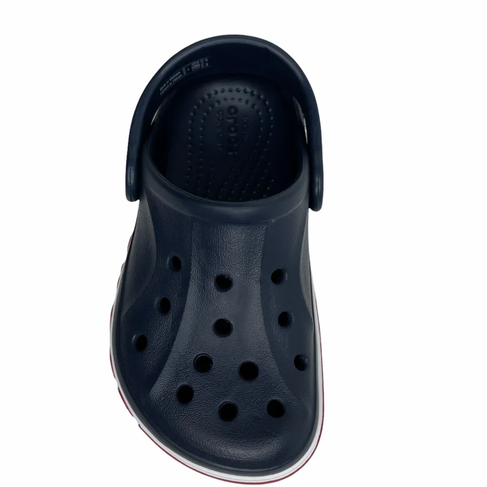 Crocs‎ Bayaband Little Boys Girls Slip-on Clog SZ 11-13 Navy Blue Water F…